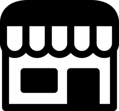 City Store Outline Icon Svg Set, Free Vectors File